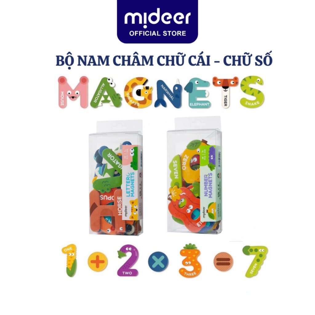 English alphabet magnetic baby mideer letter magnets