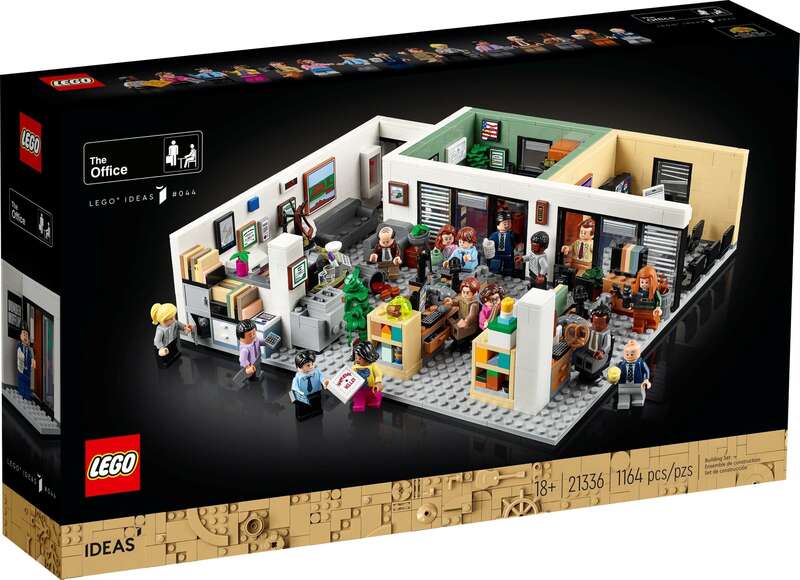 [100% original] LEGO 21336 The Office Hàng chính hãng LEGO Đồ chơi lắp ráp