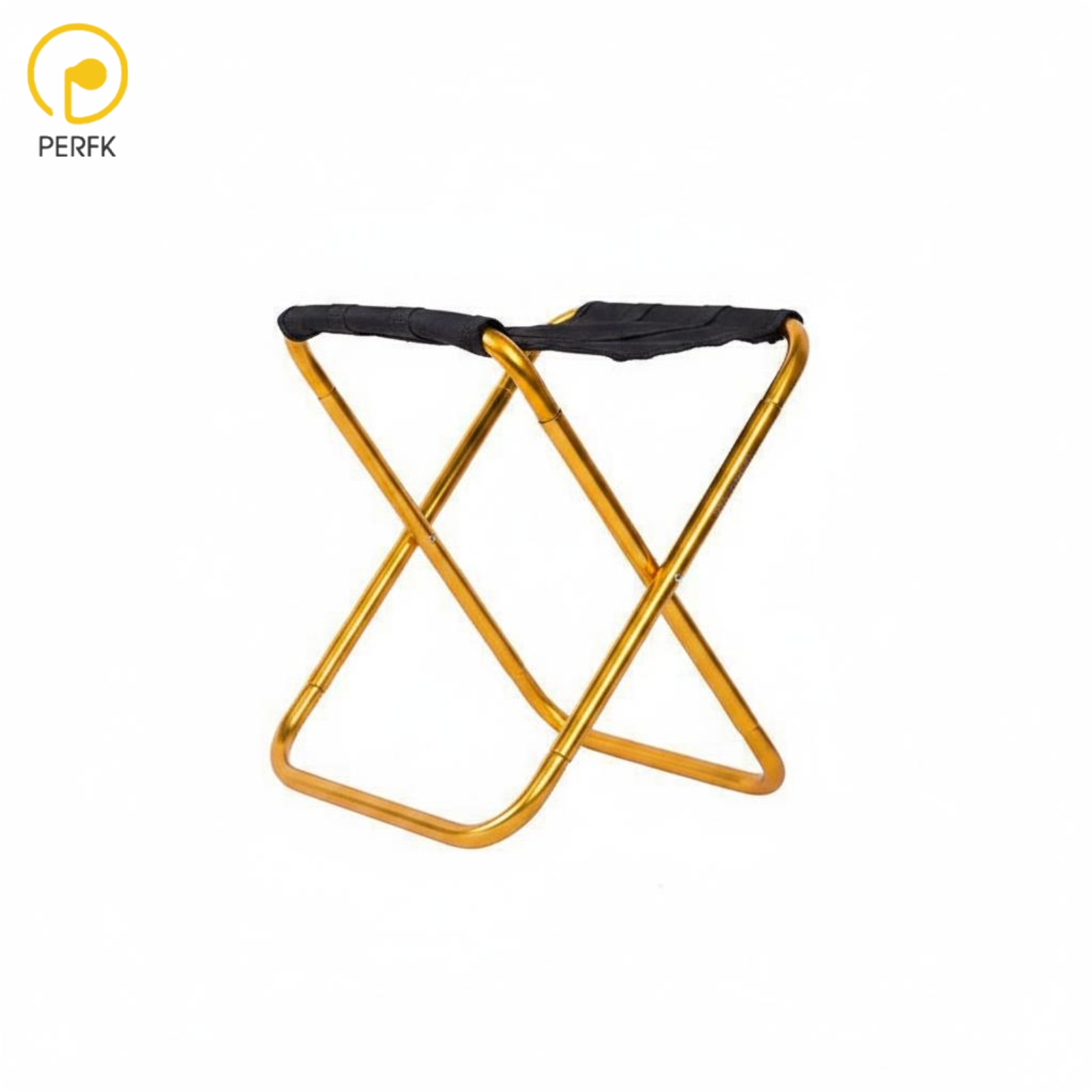 Perfk Aluminum Alloy Frame Folding Fishing Stool Easy to Carry Portable Camp Stool Space-Saving Portable Seat Heavy Duty for Anglers, Campers, Barbecue ราคา 9,797 บาท*ส่งฟรี