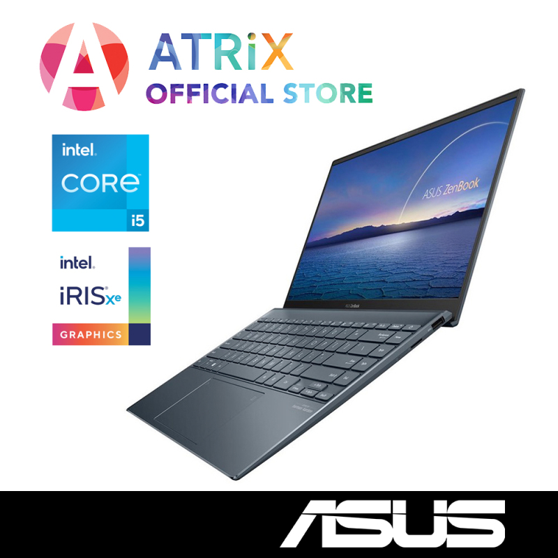 【intel 11th Gen】2020 ASUS ZenBook 14 UX425EA-BM004T | 14inch FHD 100% sRGB 300nits | Wifi 6 AX | i5-1135G7 | Iris Xᵉ Graphics | Win10 Home | 2Yr ASUS Warranty | UX425 UX425JA Zenbook 14