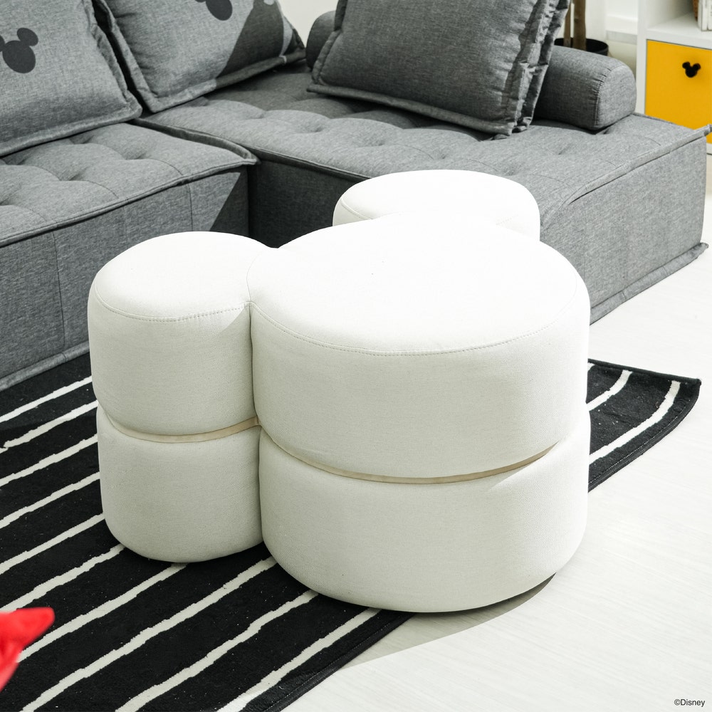 Disney Home สตูล DISNEY รุ่น MICKEY-RETRO สีครีม (84x68x45 ซม.) ราคา 4,900 บาท*ส่งฟรี