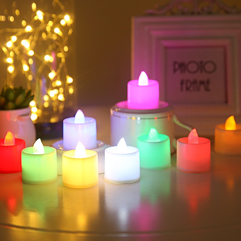Nến điện tử mini,Nến tealight-nến sinh nhật,Nến điện tử kèm sẵn pin - Aeneas Shop