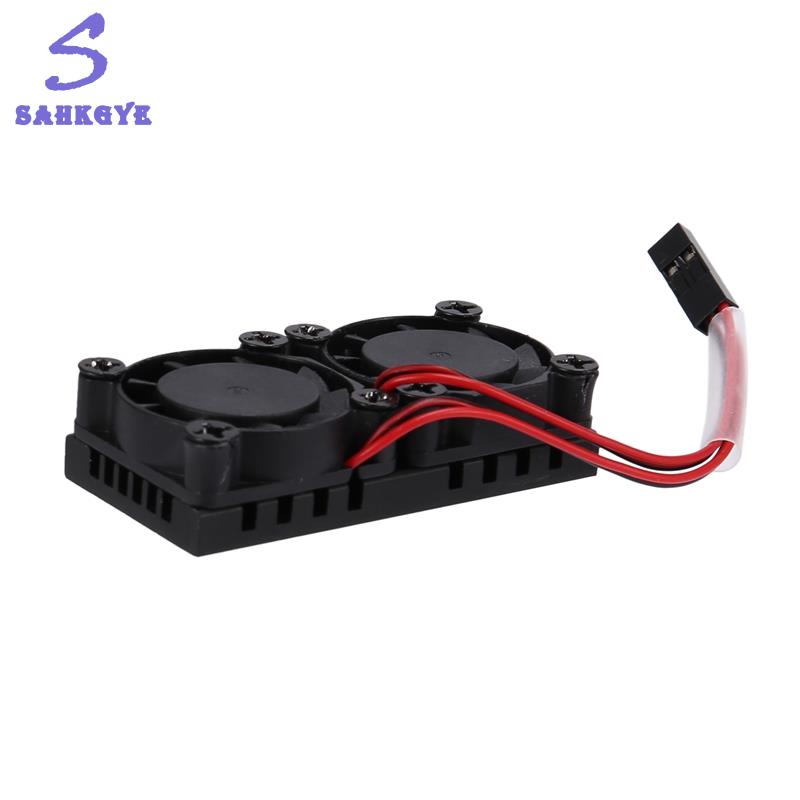 Dual Fan with Heat Sink,Ultimate Double Cooling Fans Cooler for 4B/3B+ ราคา 128 บาท*ส่งฟรี