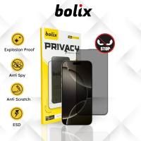 Bolix Privacy Tempered Glass For Infinix GT 30 5G (Full Cover + Anti Spy + Anti Static)