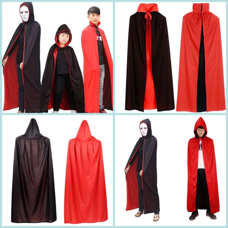 Choàng ma cà rồng hoá trang halloween / trang phục ma cà rồng chơi halloween cosplay