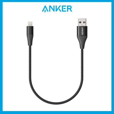 Anker PowerLine+ II Lightning Cable (1ft) MFi Certified for Flawless Compatibility with iPhone 11/ 11 Pro/11 Pro Max/Xs/XS Max/XR/X / 8/8 Plus and More