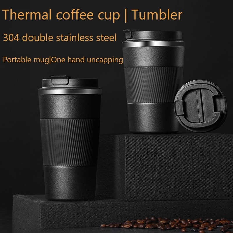 510ml Smart LED Thermos Bottle for Coffee Cup Temperature Display Thermal  Mug Insulated Tumbler Bottle Taza Termica Garrafa Copo