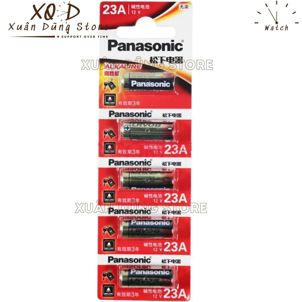 Pin Alkaline 23A Panasonic 12V - Chuyên dùng cho Remote RF, Cửa cuốn, ...
