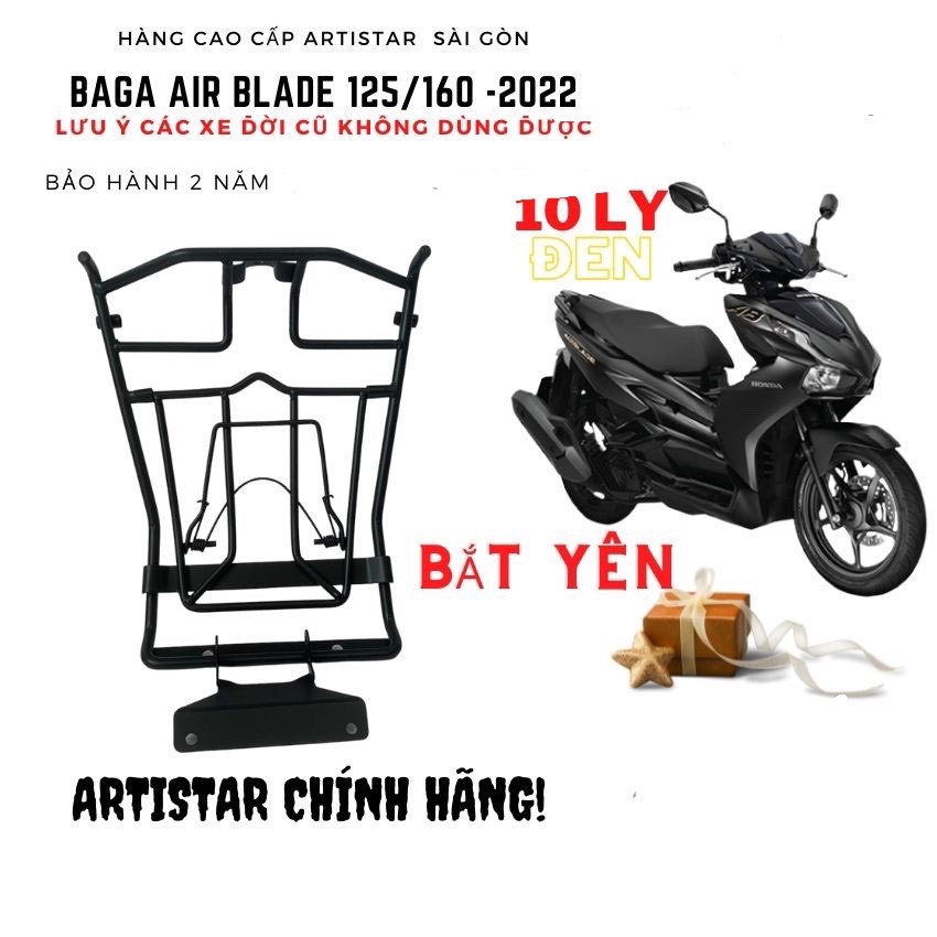 Baga ab 2023/ baga airblade 2023 đen tĩnh điện và titan