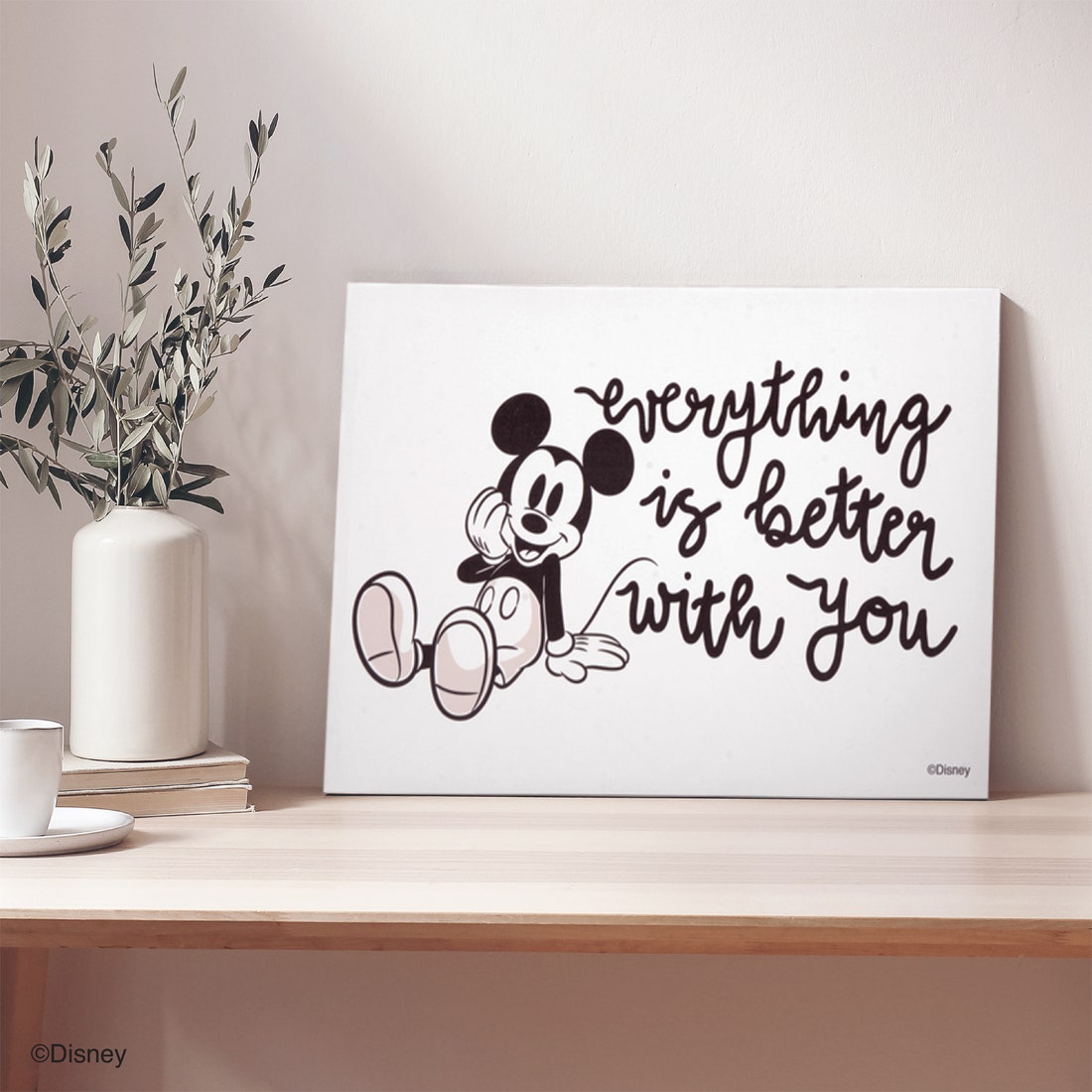 Koncept Furniture รูปภาพพร้อมแขวน DISNEY รุ่น MICKEY-MF02-L ราคา 1,390 บาท*ส่งฟรี