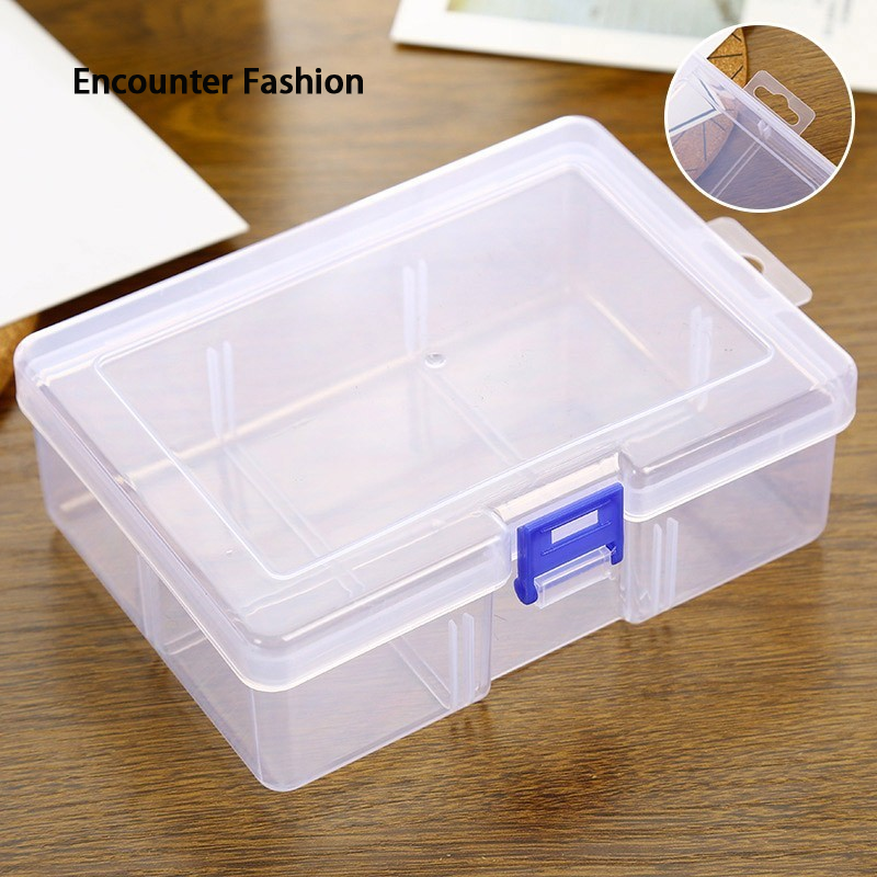Large capacity transparent plastic cosmetic container OTO container ราคา 27 บาท*ส่งฟรี
