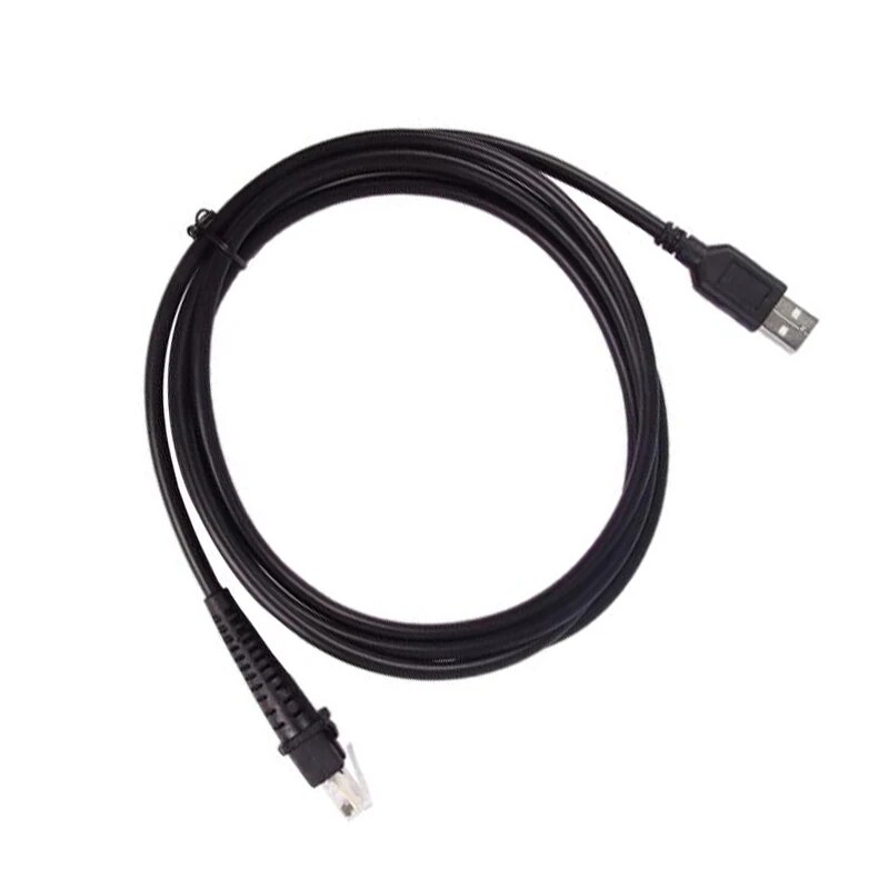 【Storewide Sale】 New Cab-426e 2m Usb Straight Cable For Datalogic Qd2100 Gd4130 Gd4400 Grs4400 Qd2300 Qd2400 Qw2100 Compatible Barcode Scanner