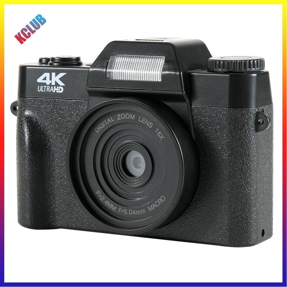 4K HD Digital Camera Auto Focus 48MP Vlogging Camera Anti