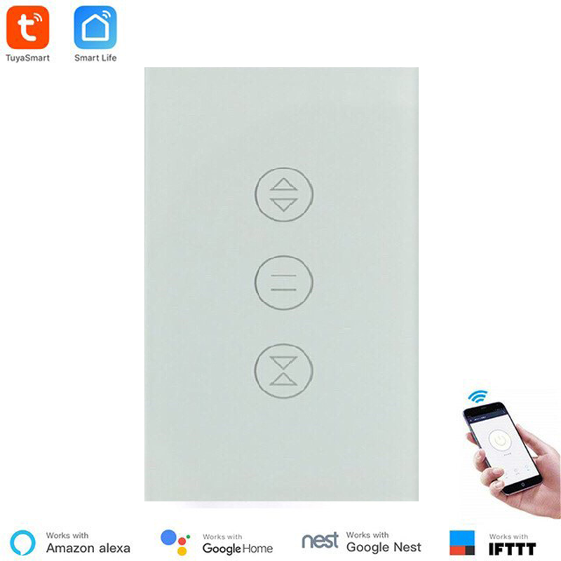 Công tắc thông minh Tuya Wifi điều khiển cửa cuốn