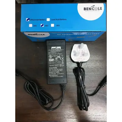 Bencole Lithium Battery Charger 36v Squarehead 3 Pin