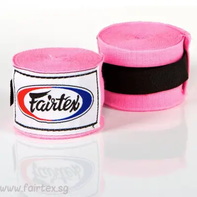 Fairtex Handwraps Pink 180 inches – 4.5 meters