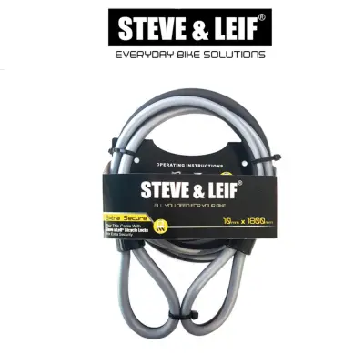 Steve & Leif Galaxy Bike Double Loop Cable (10mm x 1800mm)