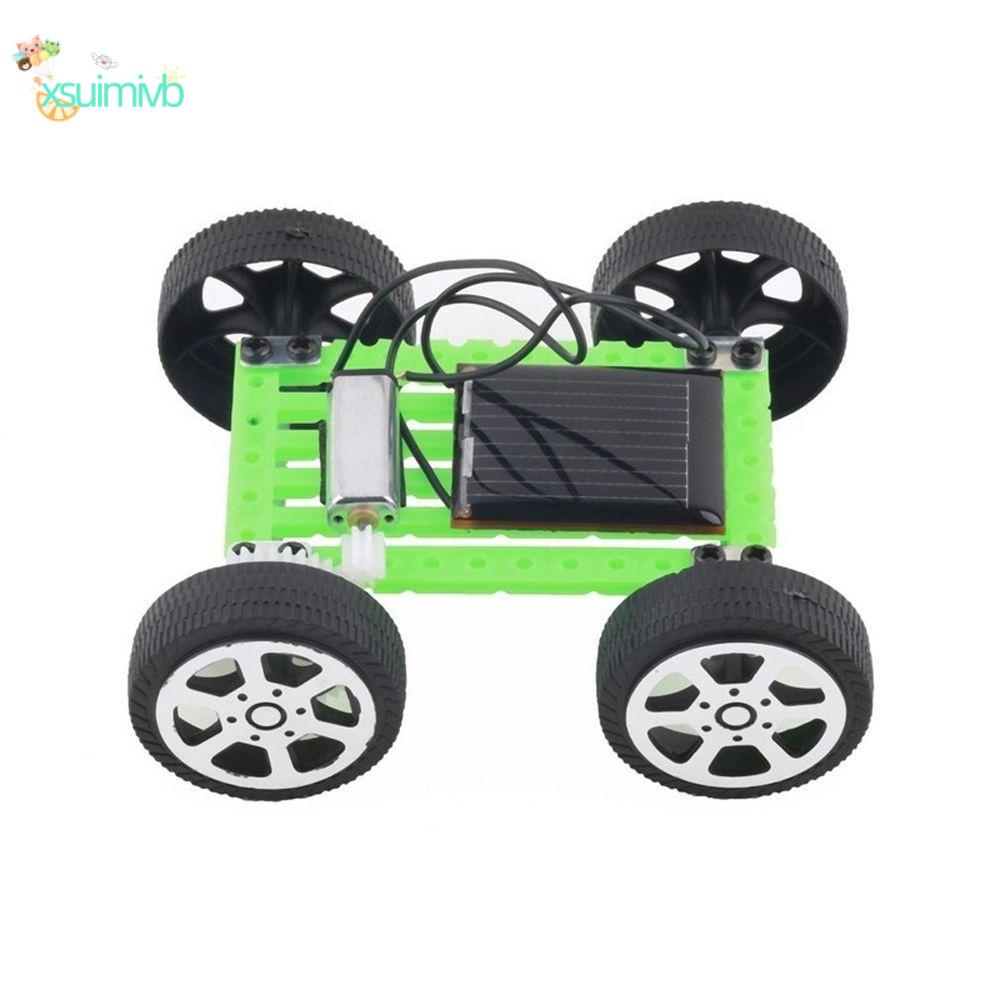 XSUIMI Energy Toy Mini Solar Car Children Kid Powered Robot Puzzle IQ