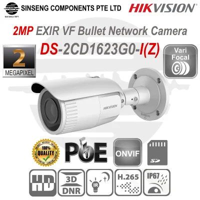 HIKVISION DS-2CD1623G0-I(Z) 2MP EXIR VF Bullet Network Camera