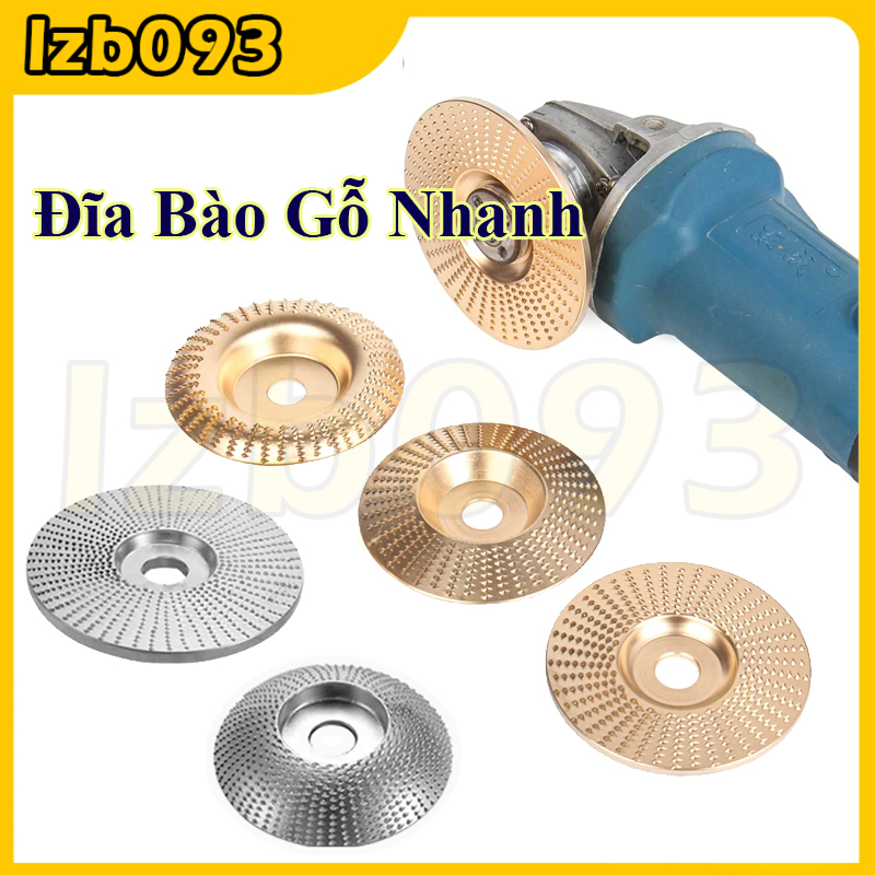Đĩa Bào Gỗ Nhanh - Đĩa Mài Nhám Phá Gỗ Cho Máy Cắt, Máy Mài - Loại Tốt sản xuất tại Trung Quốc