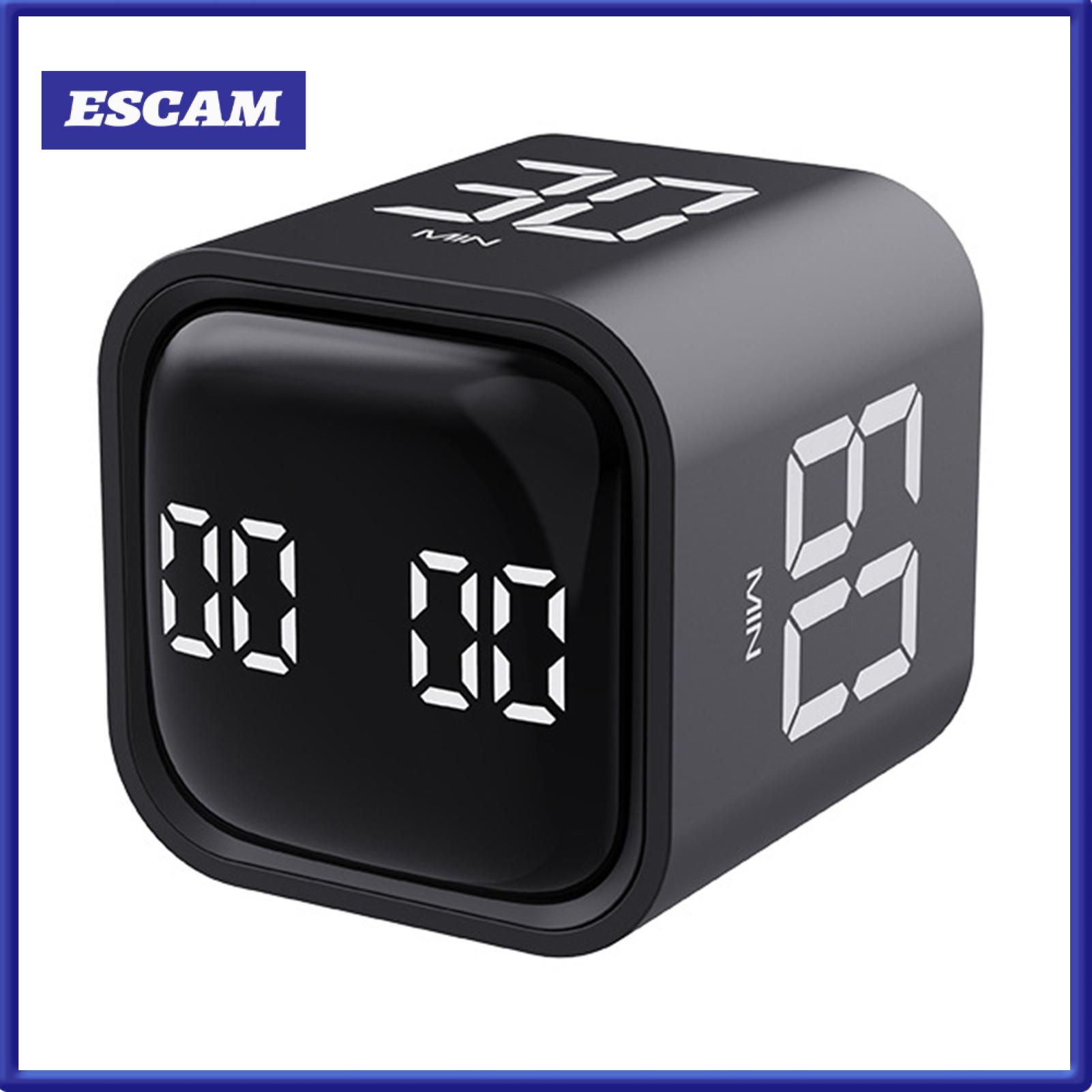Norman Malthus Student Digital Timer Usb-c Charging Timer Productivity Cube Timer with Sensor Flipping Led Display 4 Preset Times Dual Modes Countdown Time Management for Cooking Study and Work – Mini Digital ราคา 449 บาท*ส่งฟรี