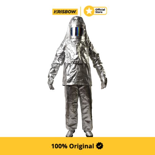 Krisbow Pakaian Tahan Api Aluminized Harga 6,029,400 rupiah*Gratis Ongkir