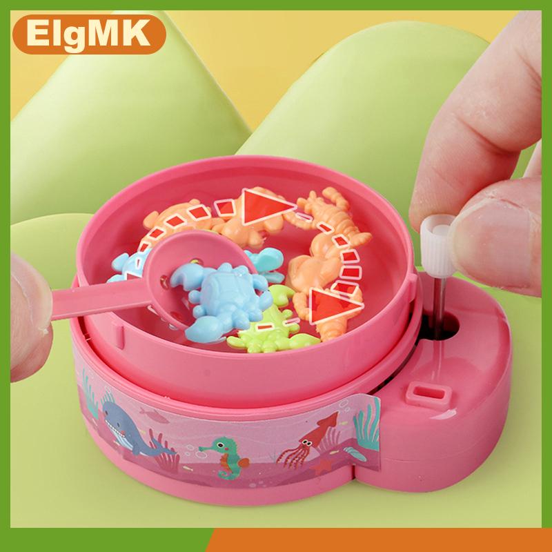 ElgMK Đồ chơi máy câu cá gashapon Mini tương tác giữa cha mẹ và con cái