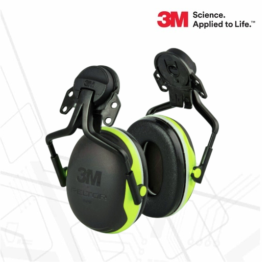 ที่ครอบหูนิรภัยแบบติดหมวก 3M™ PELTOR™ X Series รุ่น X4P5E (NRR 25) ราคา 1,484 บาท*ส่งฟรี