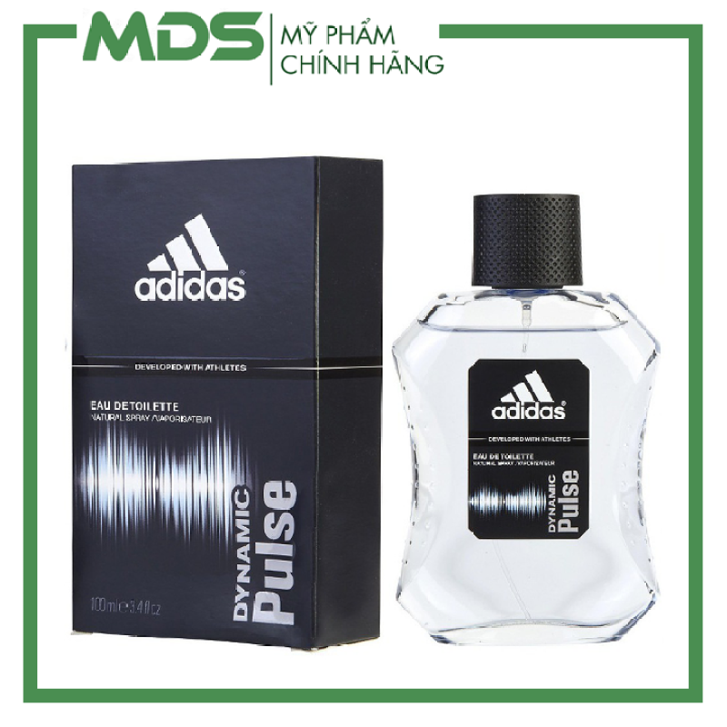 Nước Hoa Nam Tính Adidas Dynamic Pulse 100ml (Hương gỗ, Đậu Tonka) Hàng Chính Hãng