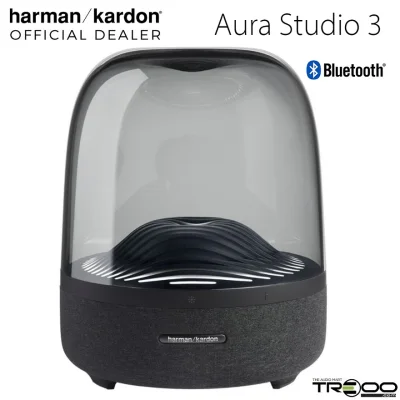 Harman Kardon Aura Studio 3 Wireless Bluetooth Speaker with Room Ambient Lamp Light