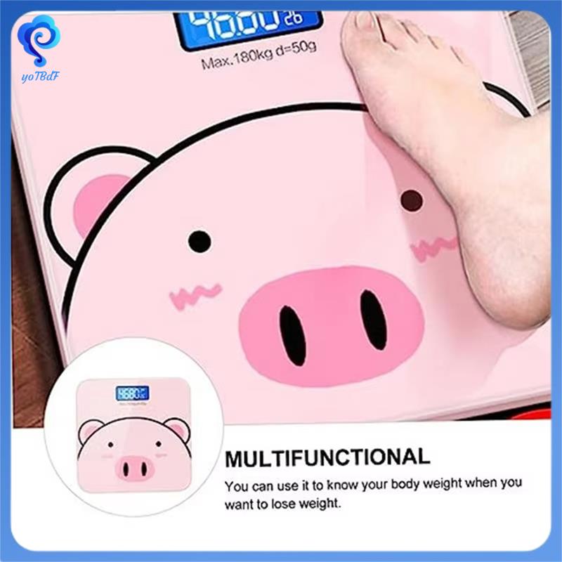 Weight Scales for Body Weight Digital Weight Scale Accurate Smart Bathroom Scale USB Charging Automa