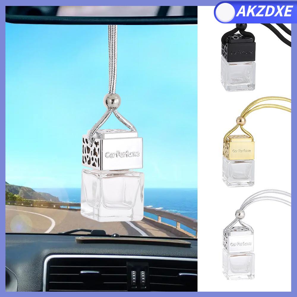 AKZDXE Công cụ làm sạch Trang trí nội thất Kiểu dáng xe hơi Máy làm mát không khí Trang trí ô tô  dây chuyền Chai rỗng nước hoa ô tô