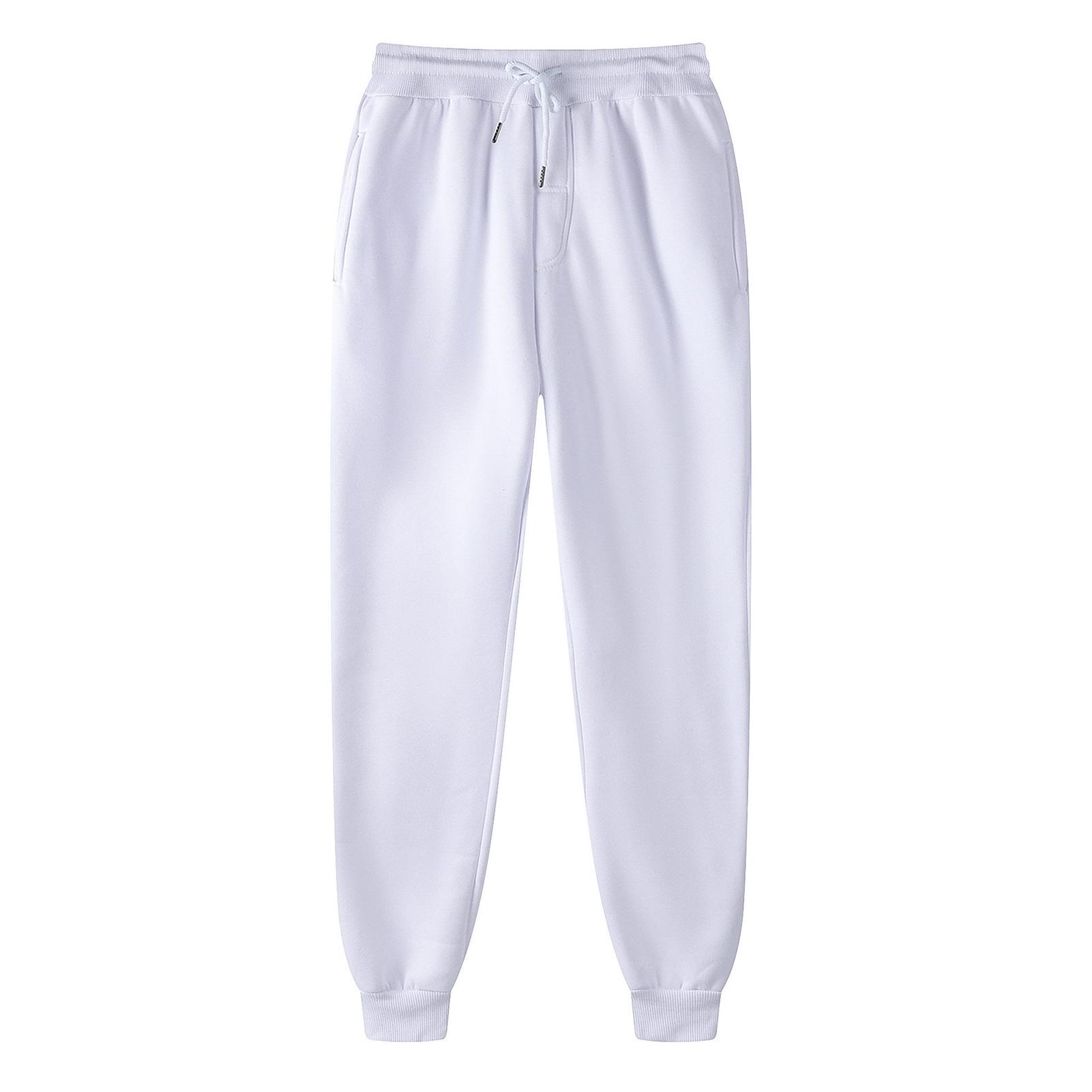 UHH Elastic Waistband Sweatpants Women Sweatpants with Pockets Women’s Sport Pants with Drawstring Waist Elastic Ankle-banded Jogging Sweatpants Casual Loose Fit Trousers with Pockets – Comfortable - 2