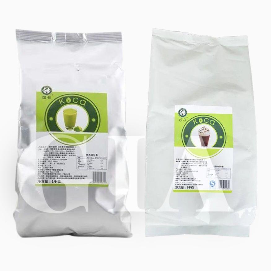 Bột socola Koca, bột matcha Koca bịch 1kg