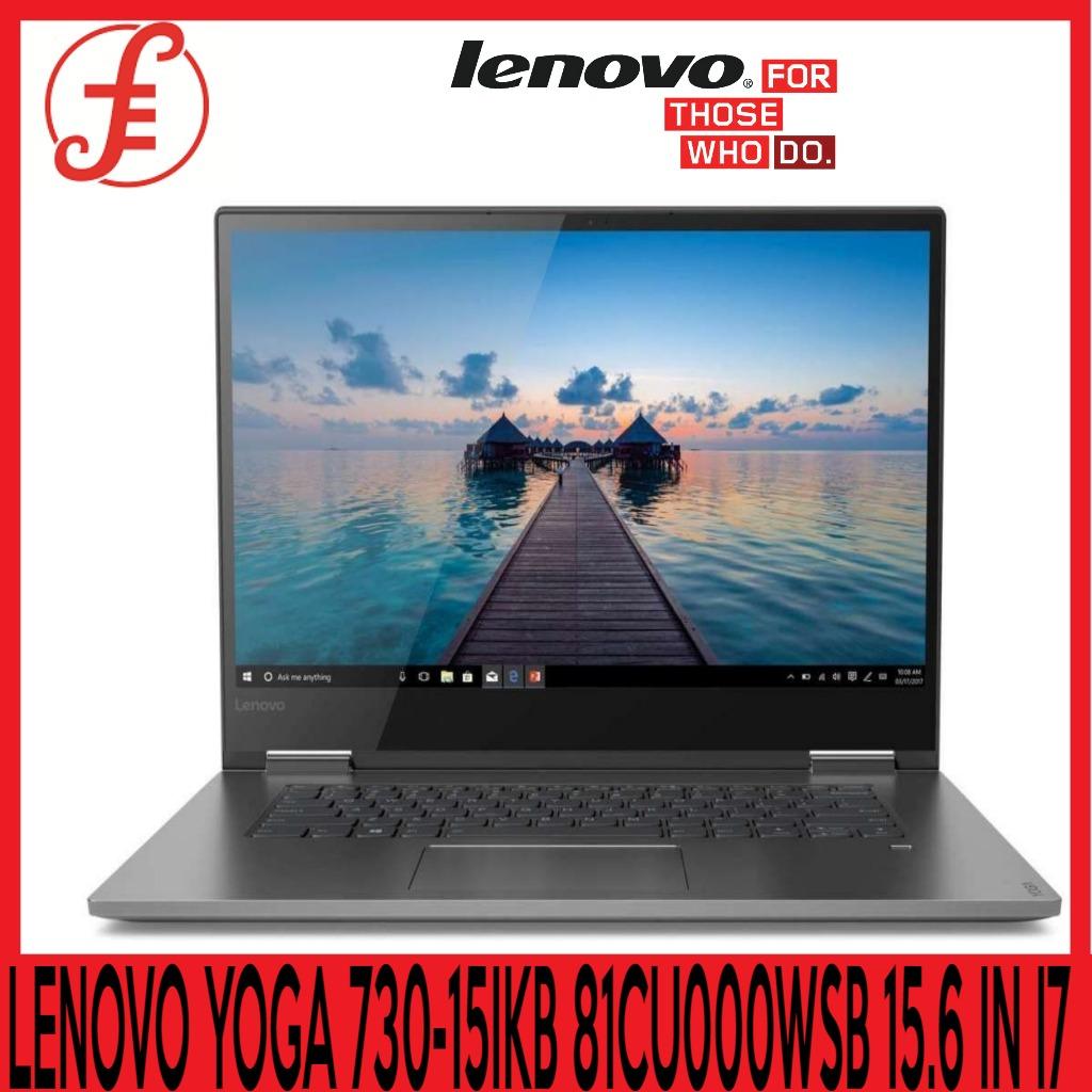 LENOVO YOGA 730-15IKB 81CU000WSB 15.6 IN INTEL CORE I7-8550U 16GB 512GB SSD WIN 10 (YOGA 730-15IKB 81CU000WSB )