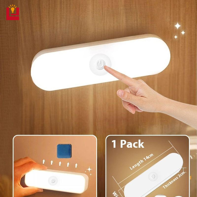 Smart Rechargeable Motion Sensor Night Light for Home Hallway Stairs ราคา 60 บาท*ส่งฟรี