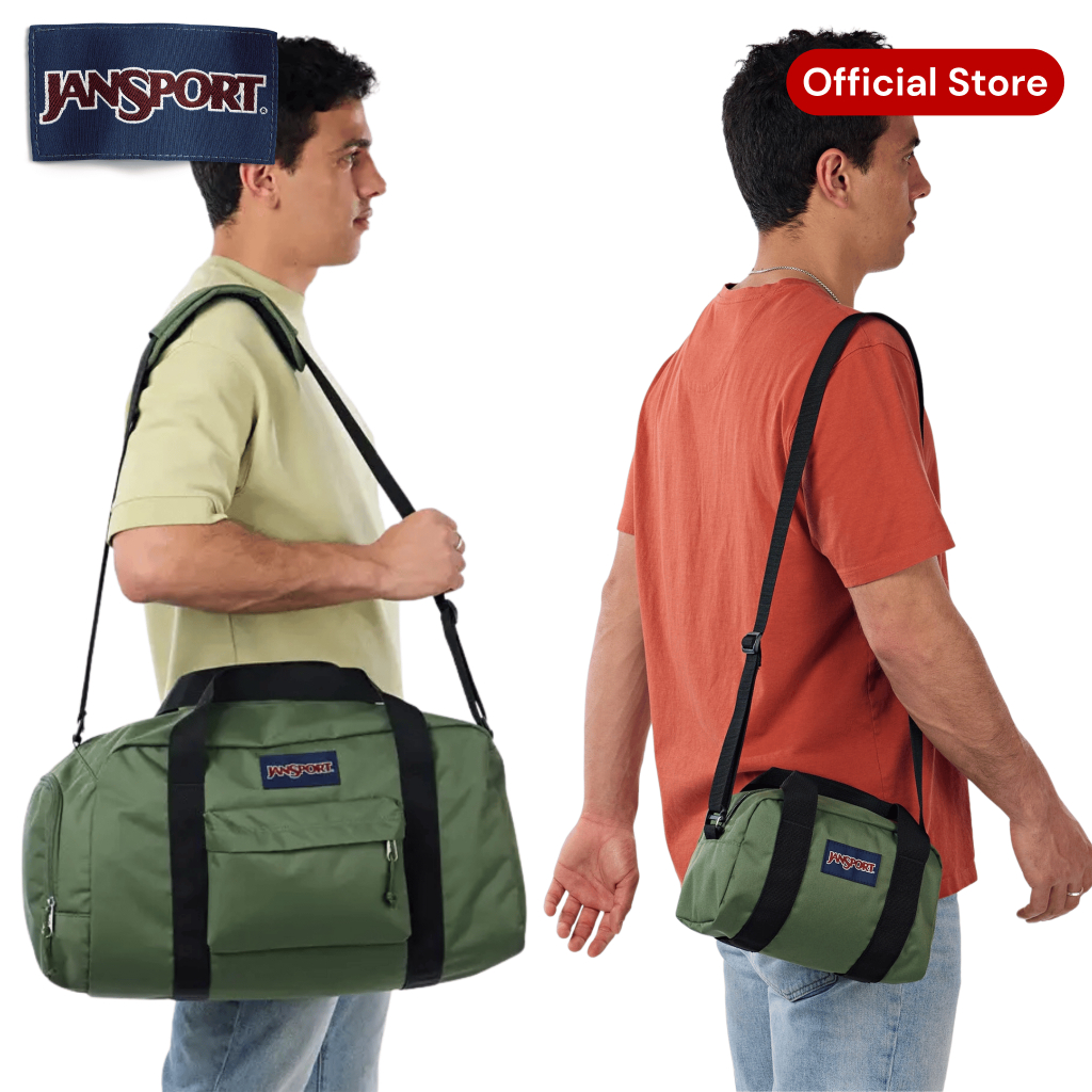 Túi đeo chéo chính hãng Jansport (USA) Weekender Mini/Medium Duffel 2 kích cỡ, đựng hành lý tiện lợi