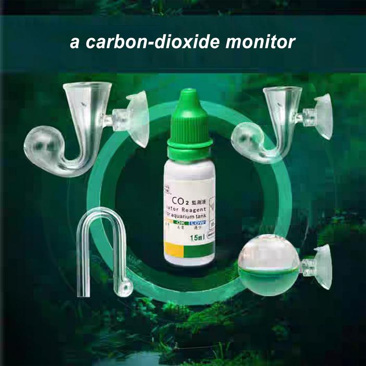 Giải pháp kiểm tra độ rơi của Aquatics Co2 Máy kiểm tra PH CO2 cho bể cá bể cá máy kiểm tra độ thả co2 trong suốt kit test bể cá chức năng cho bể cá hệ thống CO2 bể cá cảnh ordinary