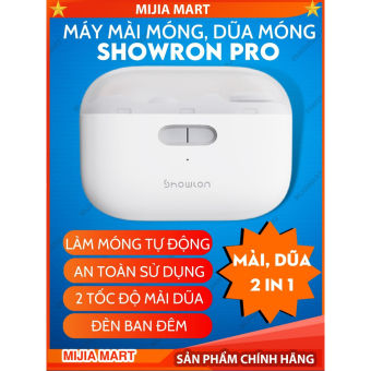 Máy mài móng, dũa móng Showron Pro LQ-EDZJD0, mài dũa móng tay nano 2 tốc độ, làm bóng móng