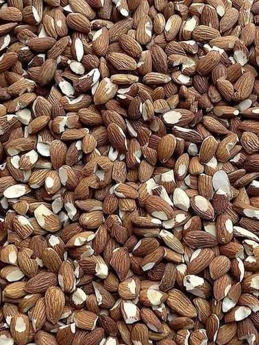  Hạnh nhân sấy nguyên vị vỡ nhẹ làm sữa hạt hạnh nhân sấy giòn vỡ ăn vặt làm nguyên liệu nấu sữa hạt 