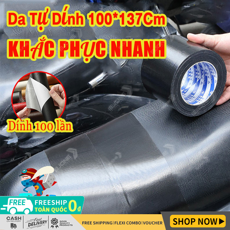 ✅giao hàng miễn phí🚗da tự dính 100*137cm cho miếng dán sửa chữa ghế sofa đồ nội thất bàn ghế miếng dán ghế túi giường giày fix mend da nhân tạo pu da