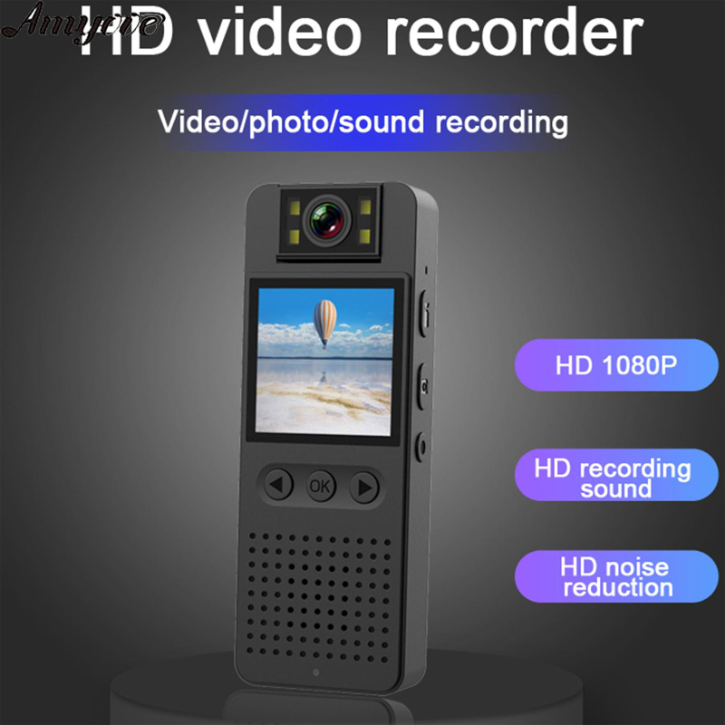 Cs06 Hd Video Recorder Rotatable Lens Back Clip Camera Infrared Night