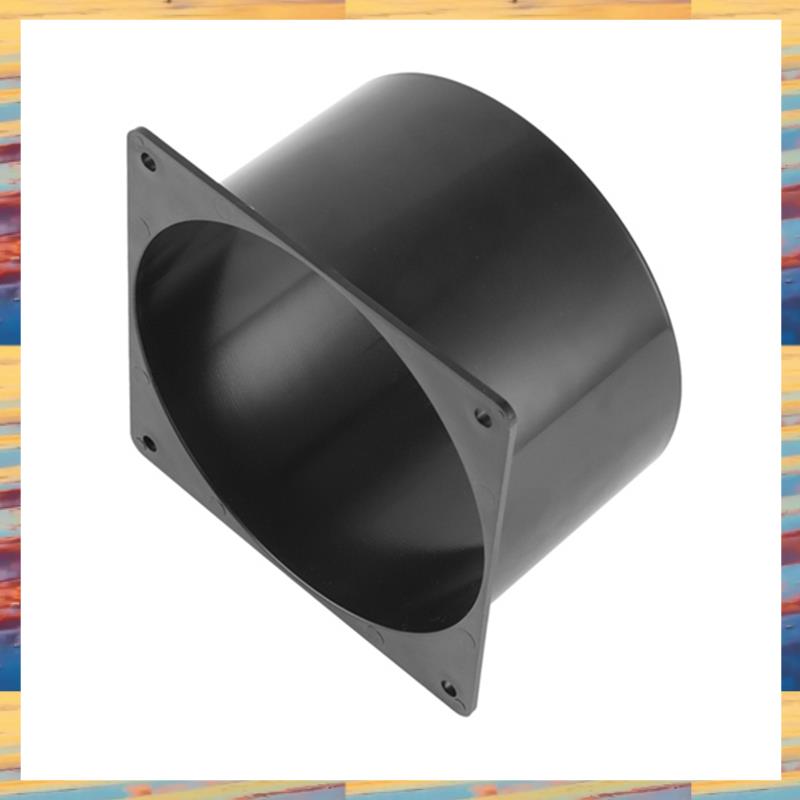 (KUEV) 5Pcs Fan Shroud Duct Cooling Ducting Vent Shroud Ventilation 120mm for Antminer 4 Inch Fan S1 S3 S5 S7 S9 L3+
