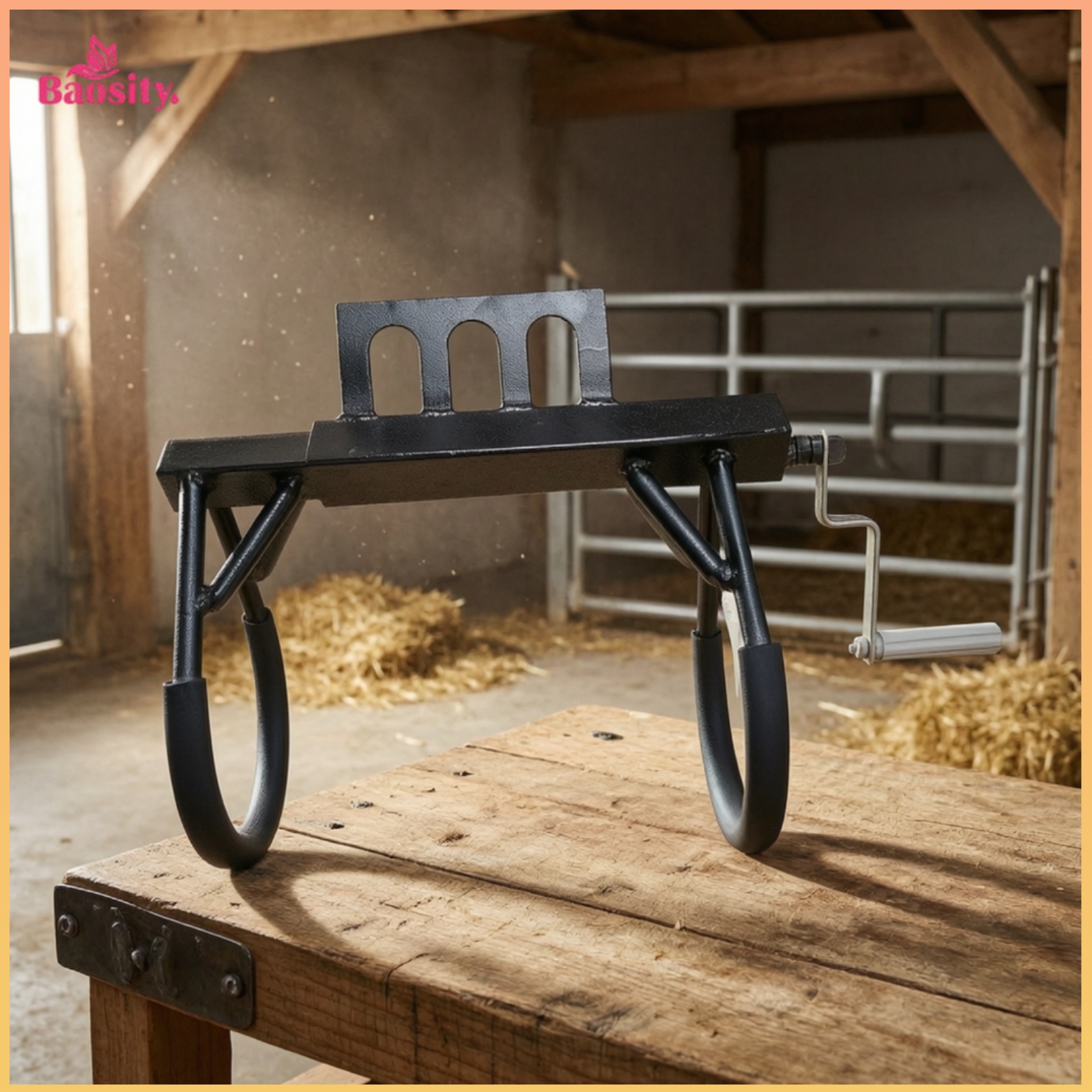 Baosity Adjustable Cattle Lifting Frame Padded Cow Lift Long-Lasting Cattle Lifter Stable for Farmers, Farms, Barns Giá 5,144,457 Đồng*Miễn phí vận chuyển