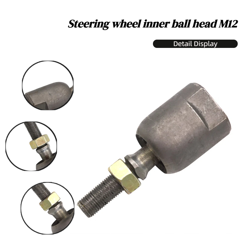M12 ball head inside the steering gear is suitable for off-road vehicle steering accessories