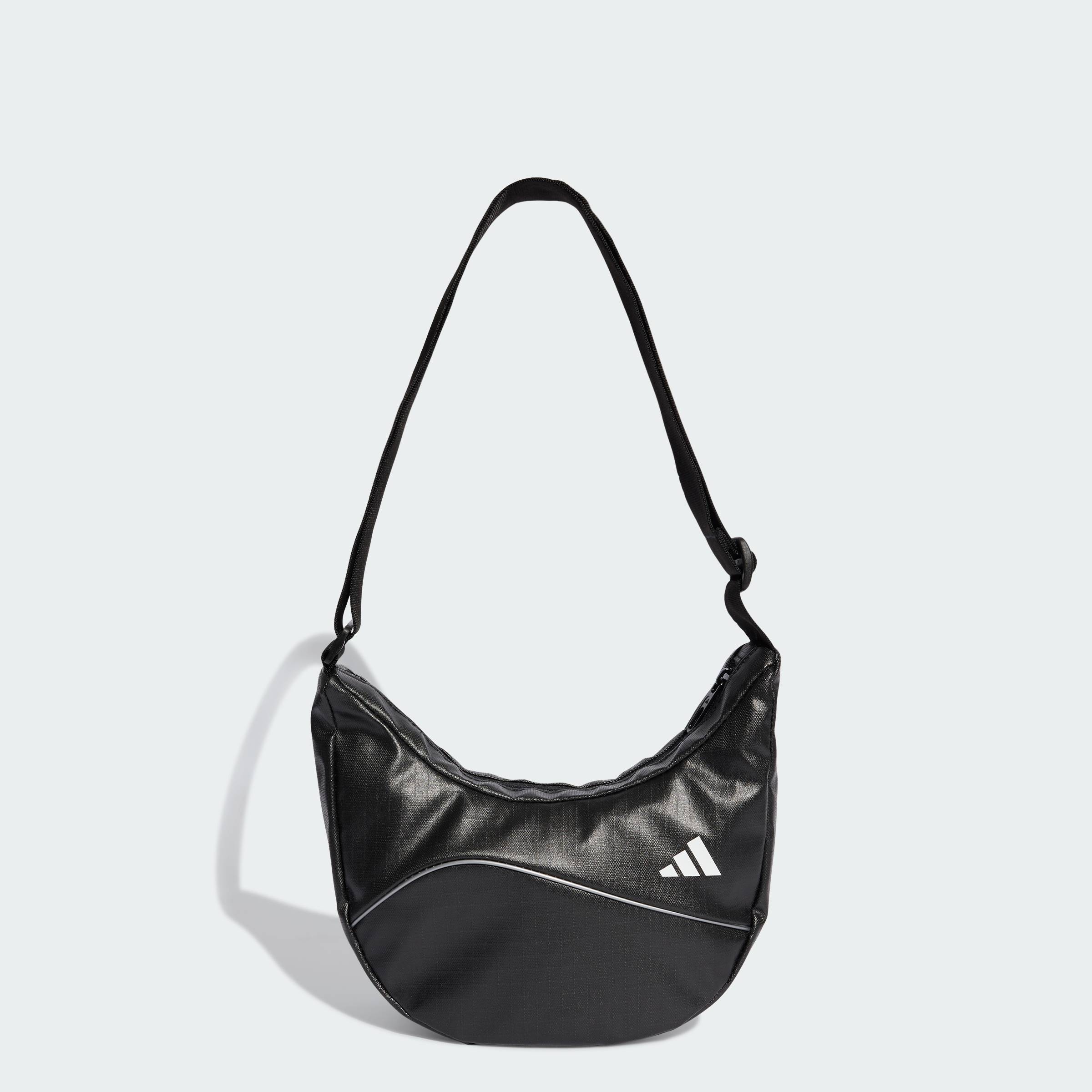 [CHỈ 1-4.11-MUA 3 GIẢM 40%] adidas Lifestyle adidas Glow Shoulder Bag Women Black JX4030