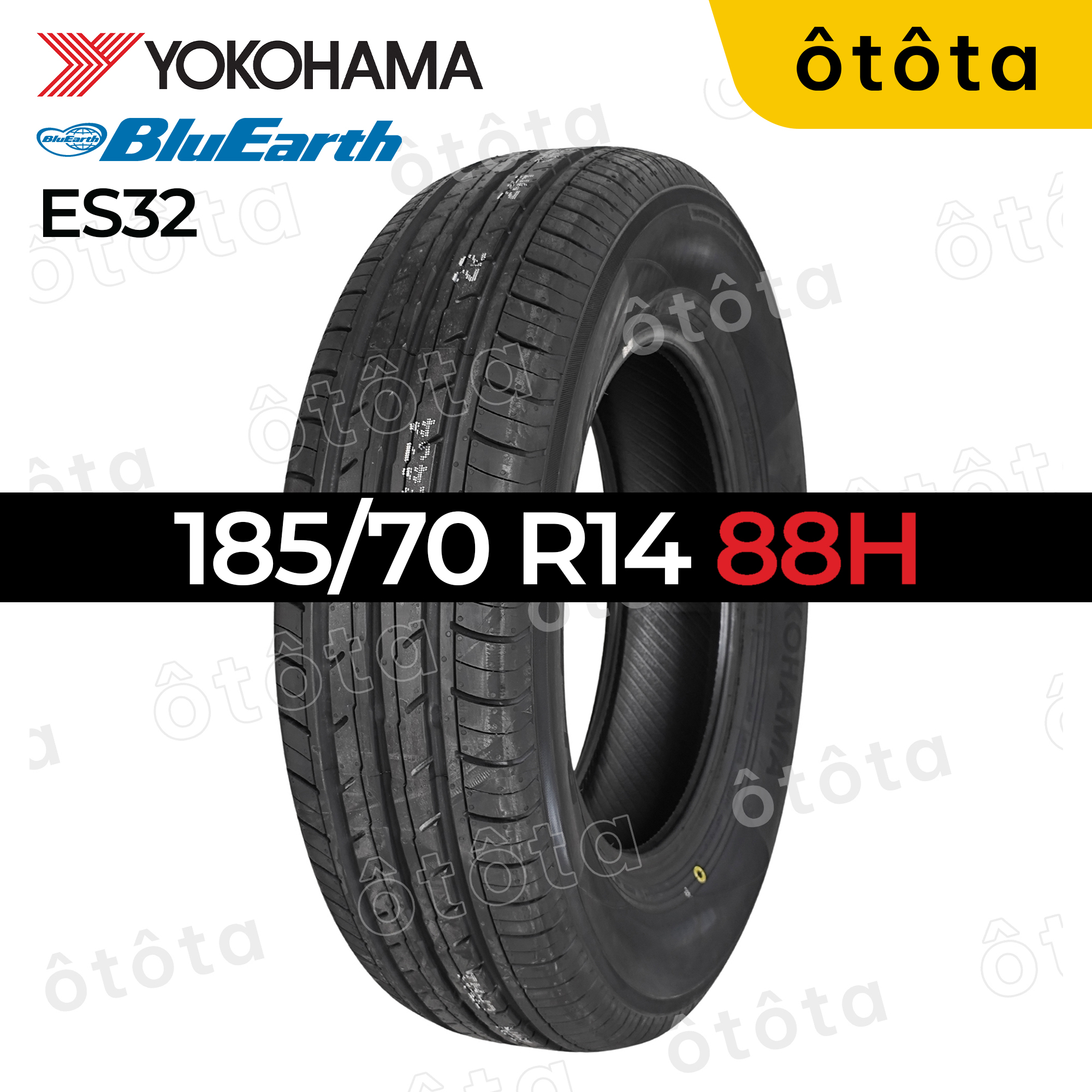 Lốp ô tô Yokohama BluEarth ES32 185/70 R14 88H - Chính hãng BH 5 năm (185/70R14 185 70 R14)