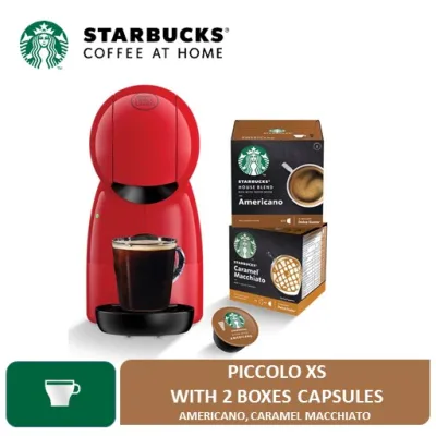 PICCOLO XS Coffee Machine With 2 Boxes Starbucks Capsules
