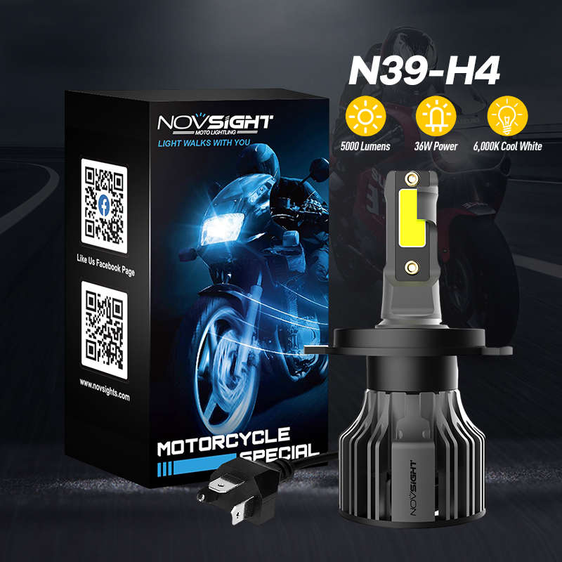 Novsight Lampu Depan Mobil N39 H4 Lampu Kabut Lampu Headlight 6000k Fog Light Harga 119,000 rupiah*Gratis Ongkir