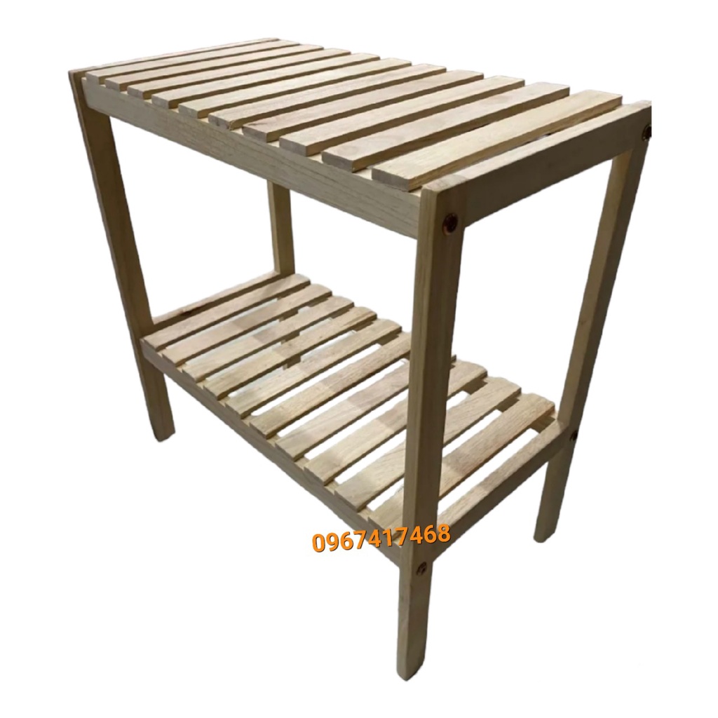 Kệ giày-Kệ để giày dép gỗ đa năng-kệ giày gỗ-kệ để giày dép gỗ 2 tầng-giá để giày dép nhỏ mini lắp ghép - Hòa Phát -kệ sách gỗ giá rẻ
